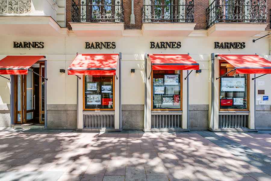 Agencia Inmobiliaria Barnes Madrid – Calle Velazquez 19 – Barrio de Salamanca