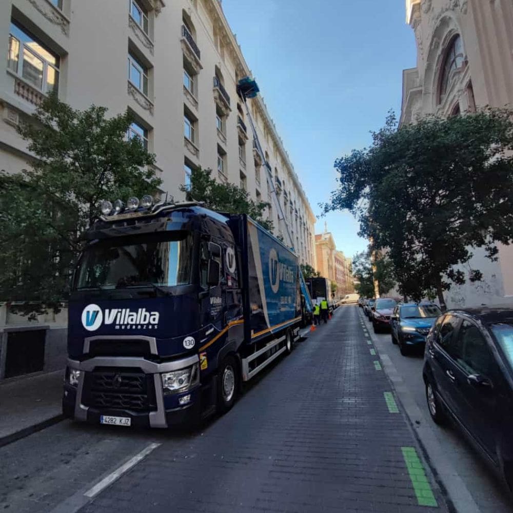Mudanzas Villalba – Milla de Oro – Barrio Salamanca – Madrid – imagen 3