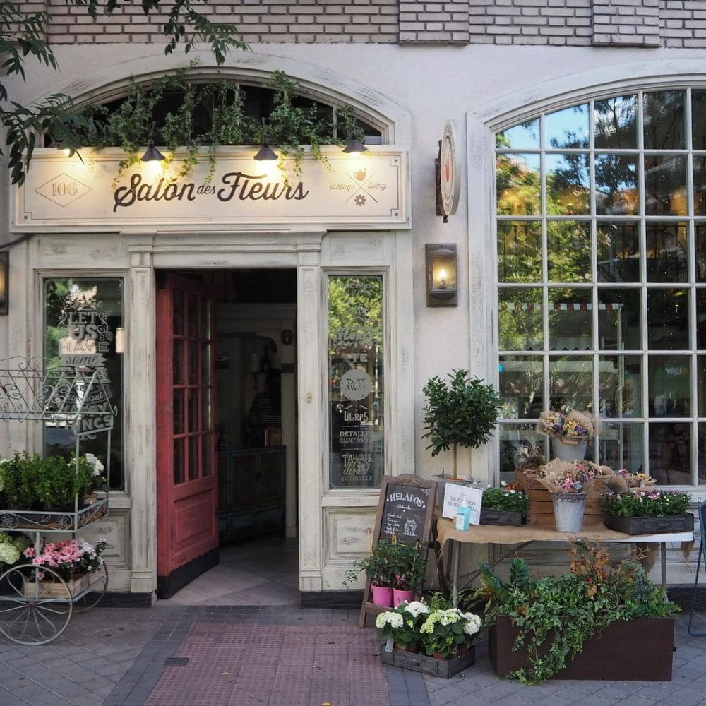 Salon des Fleurs-Restaurantes Barrio Salamanca-Milla de Oro-imagen-1